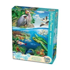 Cobble Hill Family Pieces&trade; Earth Day 350 Piece Jigsaw Puzzle