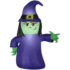 3.5ft. Airblown&reg; Inflatable Attitude Witch