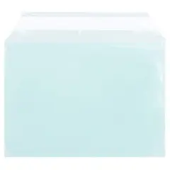 JAM Paper 5.063" x 7.188" Cello Sleeves with Self Adhesive Closures, 100ct. Aqua