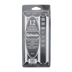 Quartet&reg; Alphacolor&trade; Hi-Fi Grays Square Pastel Set