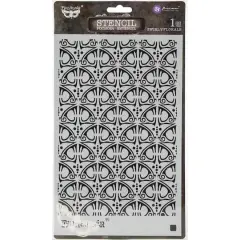 Prima&reg; Marketing Swirly Florals Stencil