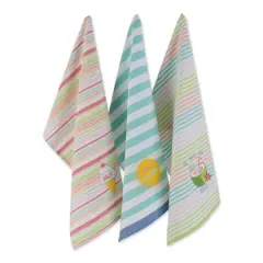 DII&reg; Summer Fun Embellished Dishtowel Set
