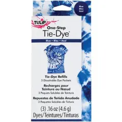 Tulip&reg; One-Step Tie-Dye Refills, 3ct. Blue