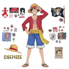 RoomMates One Piece Luffy Giant Peel & Stick Wall Decals
