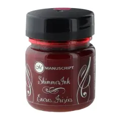Manuscript Shimmer Ink, 25mL Ruby Sunset