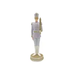 9" Lavender & Gold Soldier Boy Tabletop D&eacute;cor by Ashland&reg;