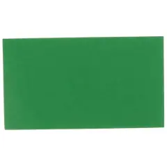 JAM Paper Green 2" x 3.5" 85lb. Blank Flat Note Cards, 500ct.