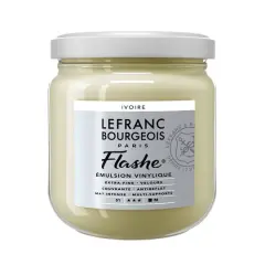 Lefranc & Bourgeois Flashe&reg; Matte Artist's Color, 400mL Ivory