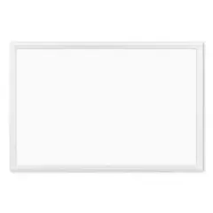 U Brands White 30" x 20" D&eacute;cor Frame Magnetic Dry Erase Board