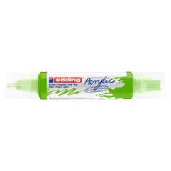 edding&reg; 5400 Acrylic 3D Double Liner Marker Yellow Green