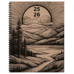 TF Publishing 2025-2026 Into the Wild Large Weekly/Monthly Planner