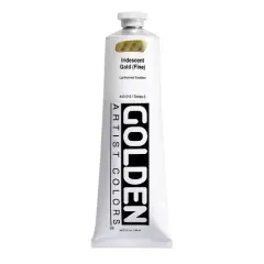 Golden&reg; Heavy Body Iridescent Acrylics, 5oz. Iridescent Gold (Fine)