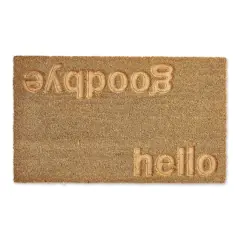 DII&reg; Home-Goodbye Engraved Doormat