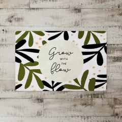 Grow With The Flow 27" x 18" Floor Mat
