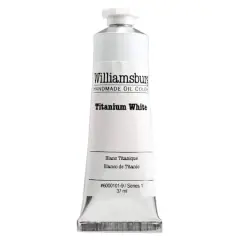 Williamsburg&reg; Artist Oil Colors, 37mL Titanium White