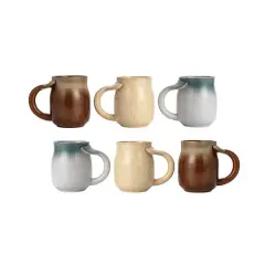 Hello Honey&reg; 20oz. Stoneware Mug with Whale Tail Handle, 6ct.