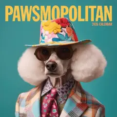 2026 Pawsmopolitan Wall Calendar