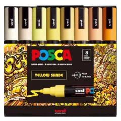 POSCA&reg; PC5M Color Shades Medium Bullet Tip Paint Markers