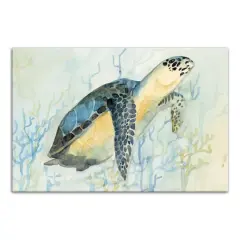 Sea Turtle 24" x 16" Canvas Wall Art
