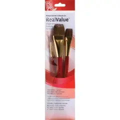 Princeton&trade; RealValue&trade; Camel Hair 3 Piece Brush Set