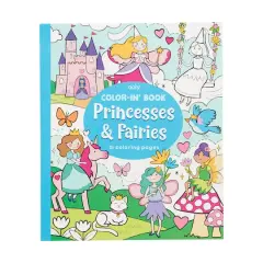 OOLY Color-in' Book: Princesses & Fairies