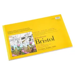 Strathmore&reg; 300 Series Sequential Art Smooth Bristol Paper Pad, 11" x 17"