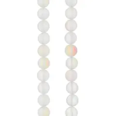Rainbow Glass Round Beads, 8mm by Bead Landing&trade;