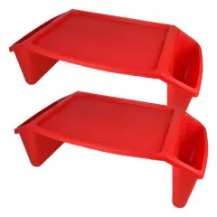 Romanoff&reg; Lap Tray, 2ct. Red