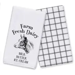Farm Fresh Dairy Tea Towel Set