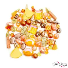 Jesse James Beads Market Fresh Mini Mix Orange Bell Pepper