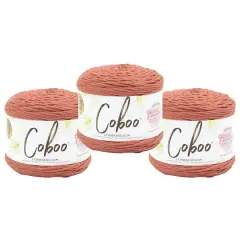 3 Pack Lion Brand&reg; Coboo&reg; Yarn Russet