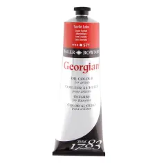 Daler-Rowney&reg; 225mL Georgian Oil Paint Scarlet Lake