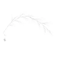 6ft. Artificial White Birch Warm White LED Pre-Lit Garland