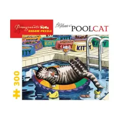 Pomegranate Kids B. Kliban&reg; Pool Cat 300 Piece Jigsaw Puzzle
