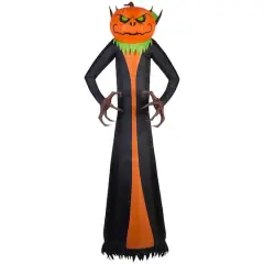 12ft. Airblown&reg; Inflatable Giant Halloween Jack-O'-Lantern Reaper with Psychedelic Spirals of Light