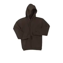 Port & Company&reg; Tall Essential Fleece Pullover Hooded Sweatshirt Dark Chocolate Brown