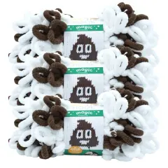 3 Pack Lion Brand&reg; Off the Hook&reg; Magic Yarn Poop Emoji