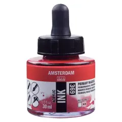 Amsterdam Acrylic Ink, 1oz. 369 Primary Magenta