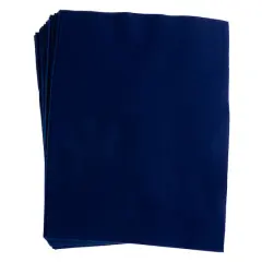 John Bead9" x 12" Acrylic Craft Felt Sheets, 25ct. Royal Blue