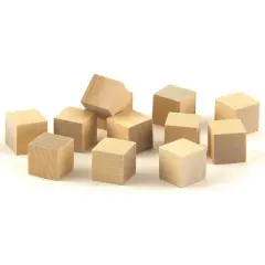 Hygloss&reg; 1" Wooden Blocks, 12ct.