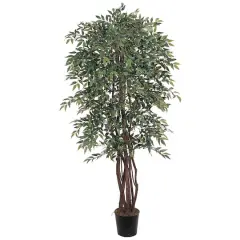 6ft. Potted Smilax Silk Tree