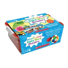 Scholastic&reg; Level B Nonfiction Sight Word Readers Classroom Tub Set, 6ct.
