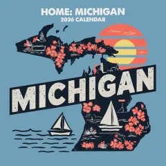 2026 Home: Michigan Wall Calendar