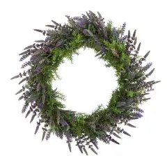 24" Lavender Wreath