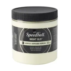 Speedball&reg; Night Glo&trade; Permanent Acrylic Screen Printing Ink