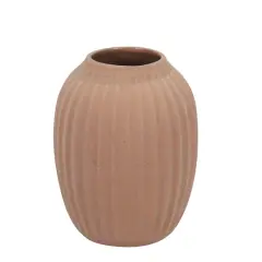 10" Natural Ceramic Vase by Ashland&reg;