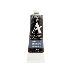 Grumbacher&reg; Academy&reg; Oil Color, 150mL Payne' s Gray