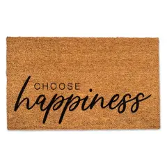 Choose Happiness 30" x 18" Door Mat