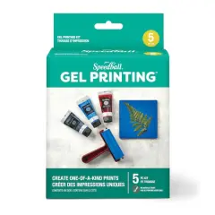 Speedball&reg; Gel Printing Kit