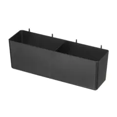 Medium Black Pegboard Storage Bin by Simply Tidy&reg;